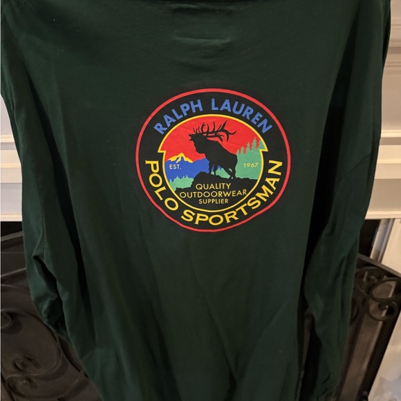 Ralph Lauren Polo Country Classic Fit Shirt in Forest Green - Picture 2 of 4